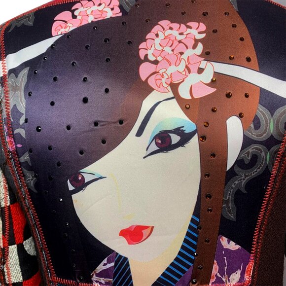 DESIGUAL Patchwork Geisha Coat - Picture 10 of 12